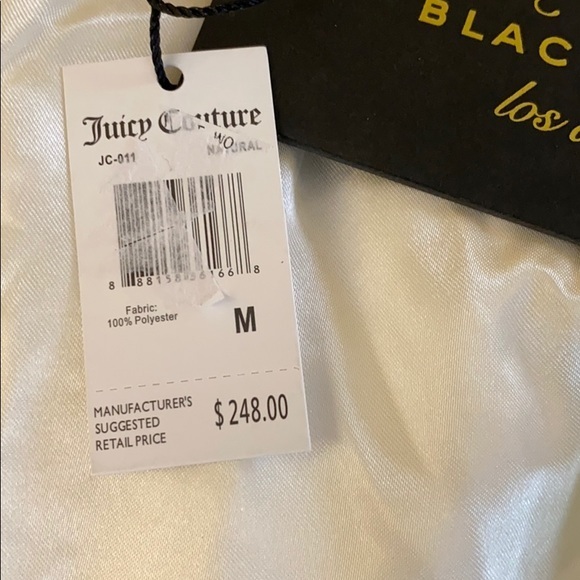 Juicy Couture crop faux fur Sherpa  cropped quilted  teddy jacket - Picture 10 of 10